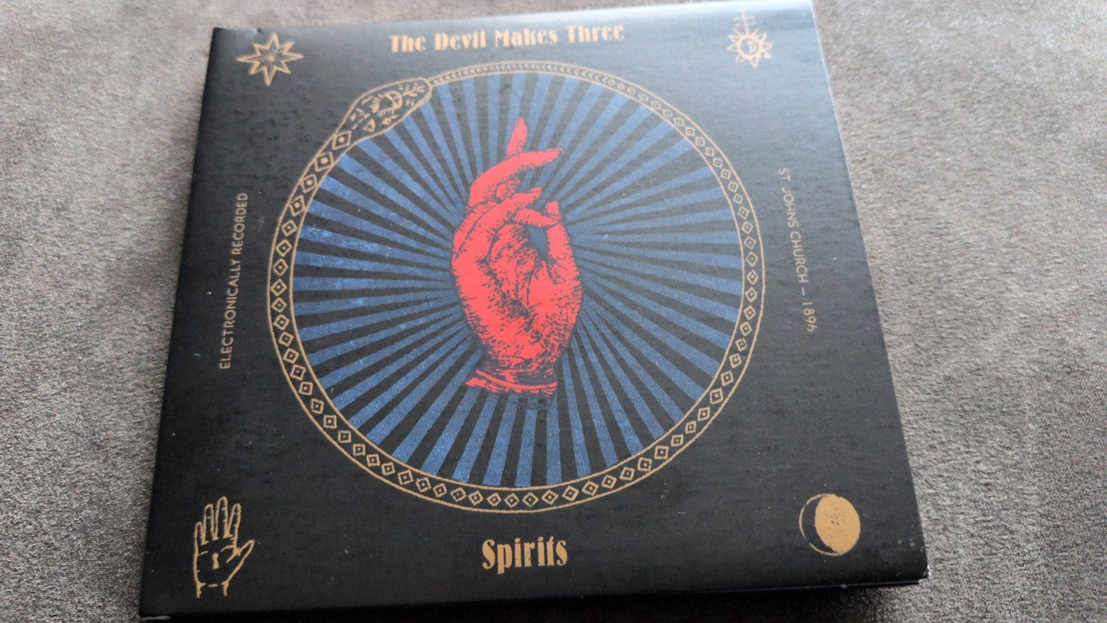 The Devil Makes Three - Spirits( gesigneerd), Cd's en Dvd's, Ophalen of Verzenden, Zo goed als nieuw, Album, Gesigneerd