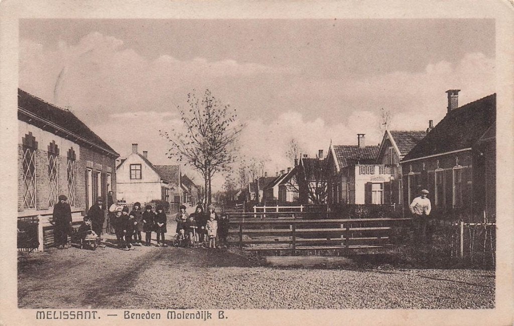 702-430-023 Melissant Beneden Molendijk, Verzenden, Voor 1920, Zuid-Holland