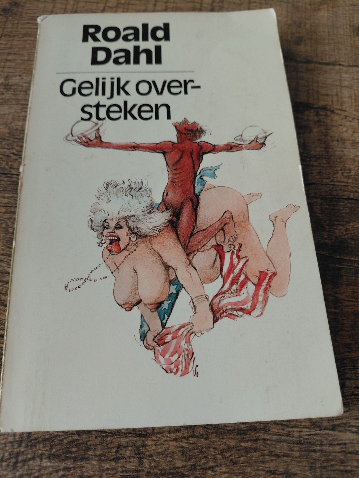 Roald Dahl - Gelijk oversteken (Paperback), Boeken, Ophalen of Verzenden, Gelezen, Roald Dahl, Nederland