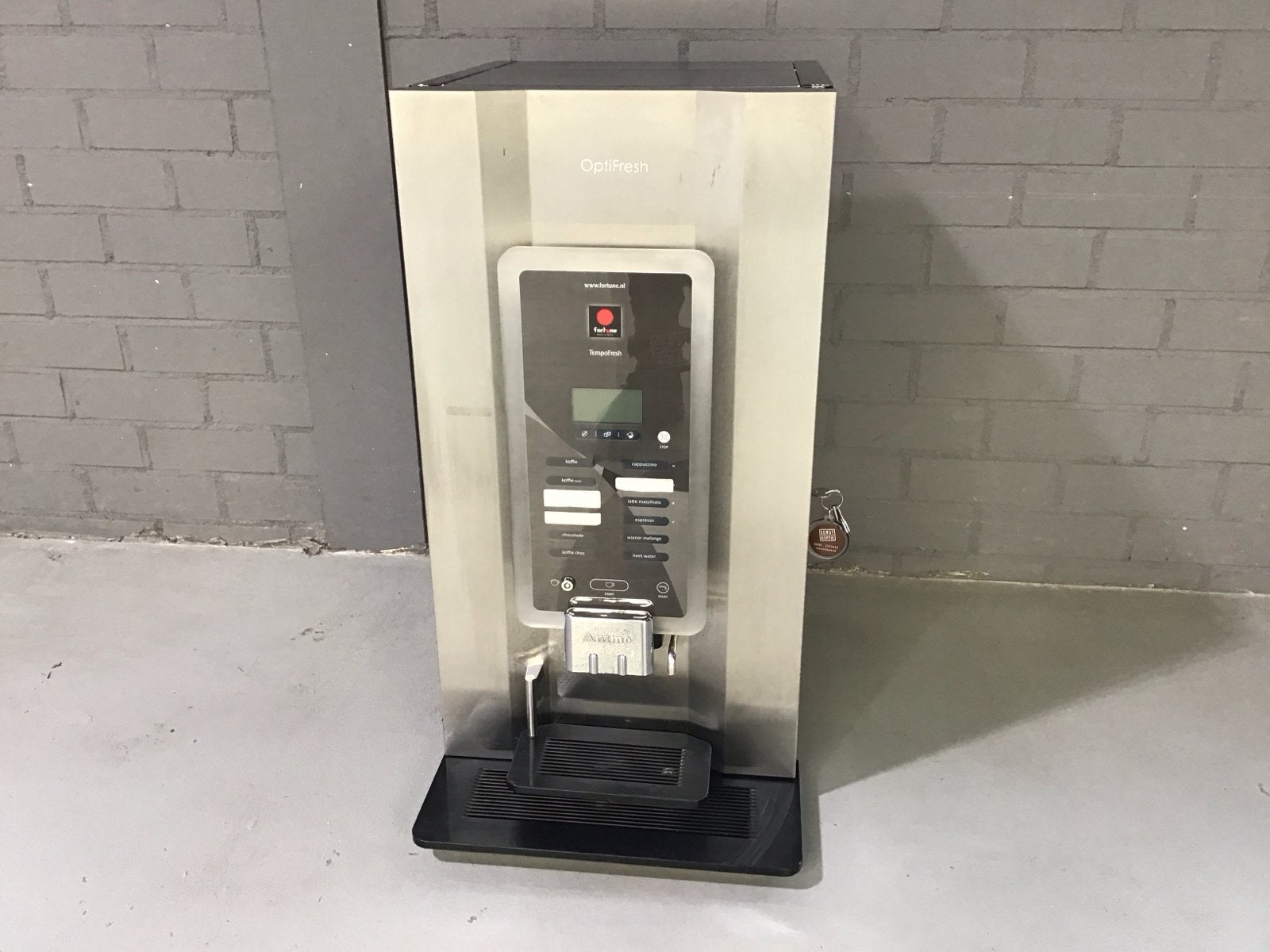 Animo OptiFresh Koffiemachine - Professioneel en Betrouwbaar, Witgoed en Apparatuur, Ophalen, Gebruikt, 10 kopjes of meer, Koffiemachine