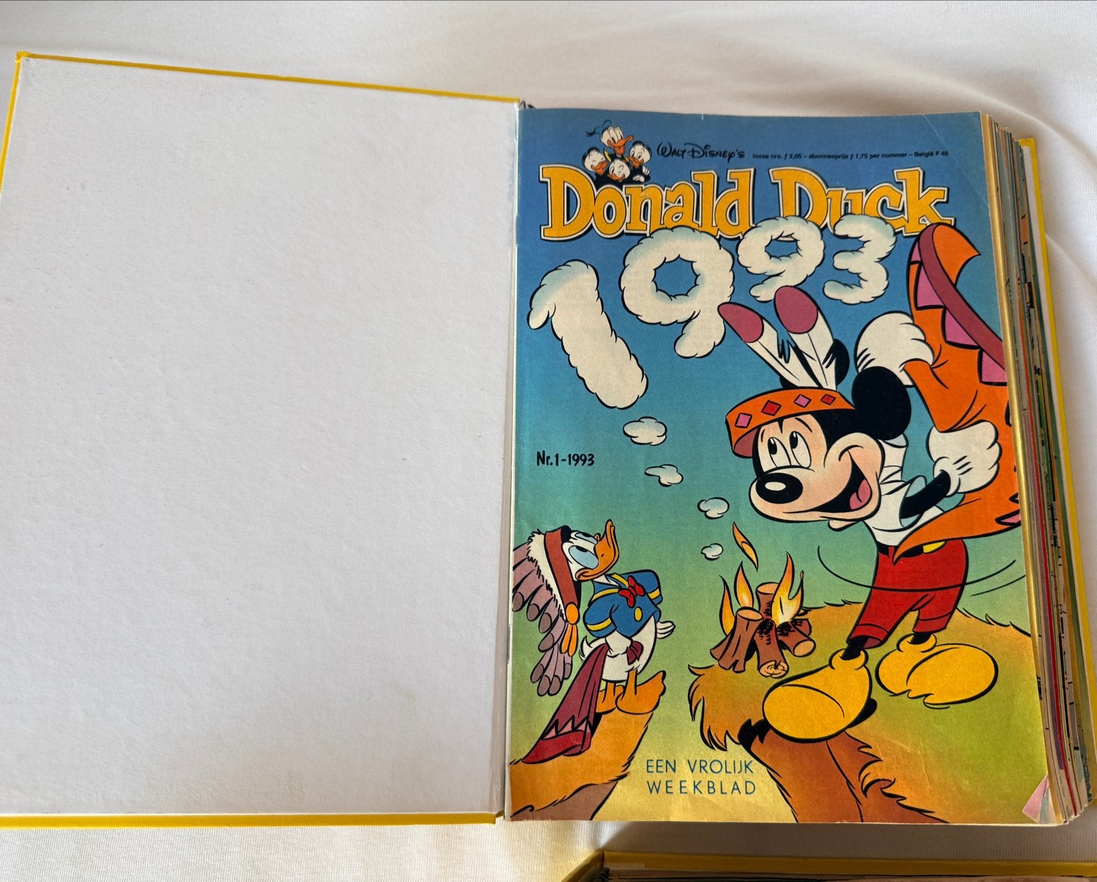 Donald Duck Jaargang 1993 - Complete set in 2 banden, Boeken, Complete serie of reeks, Ophalen of Verzenden, Gelezen