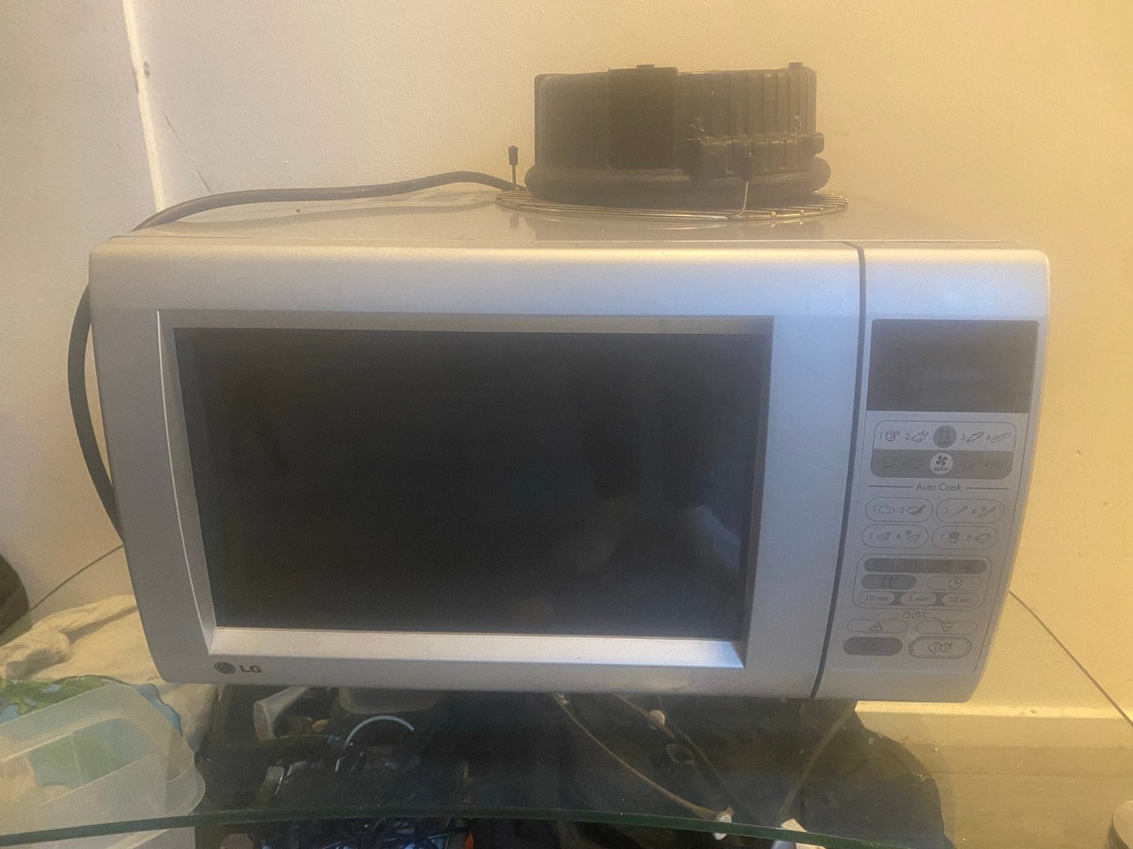 LG Combimagnetron - Wegens inbouw, Witgoed en Apparatuur, Combimagnetron, Gebruikt, Grill, Ophalen of Verzenden