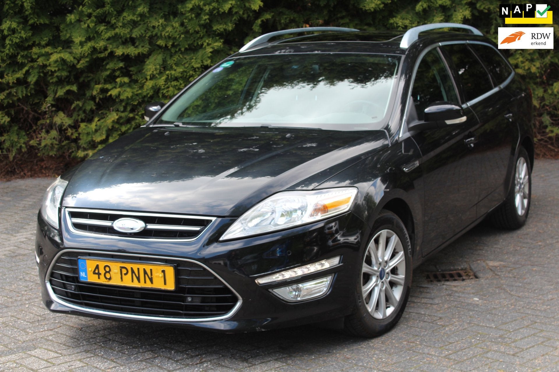 Ford Mondeo Wagon 1.6 EcoBoost Titanium 160PK | Navigatie |, Voorwielaandrijving, Gebruikt, Zwart, 4 cilinders