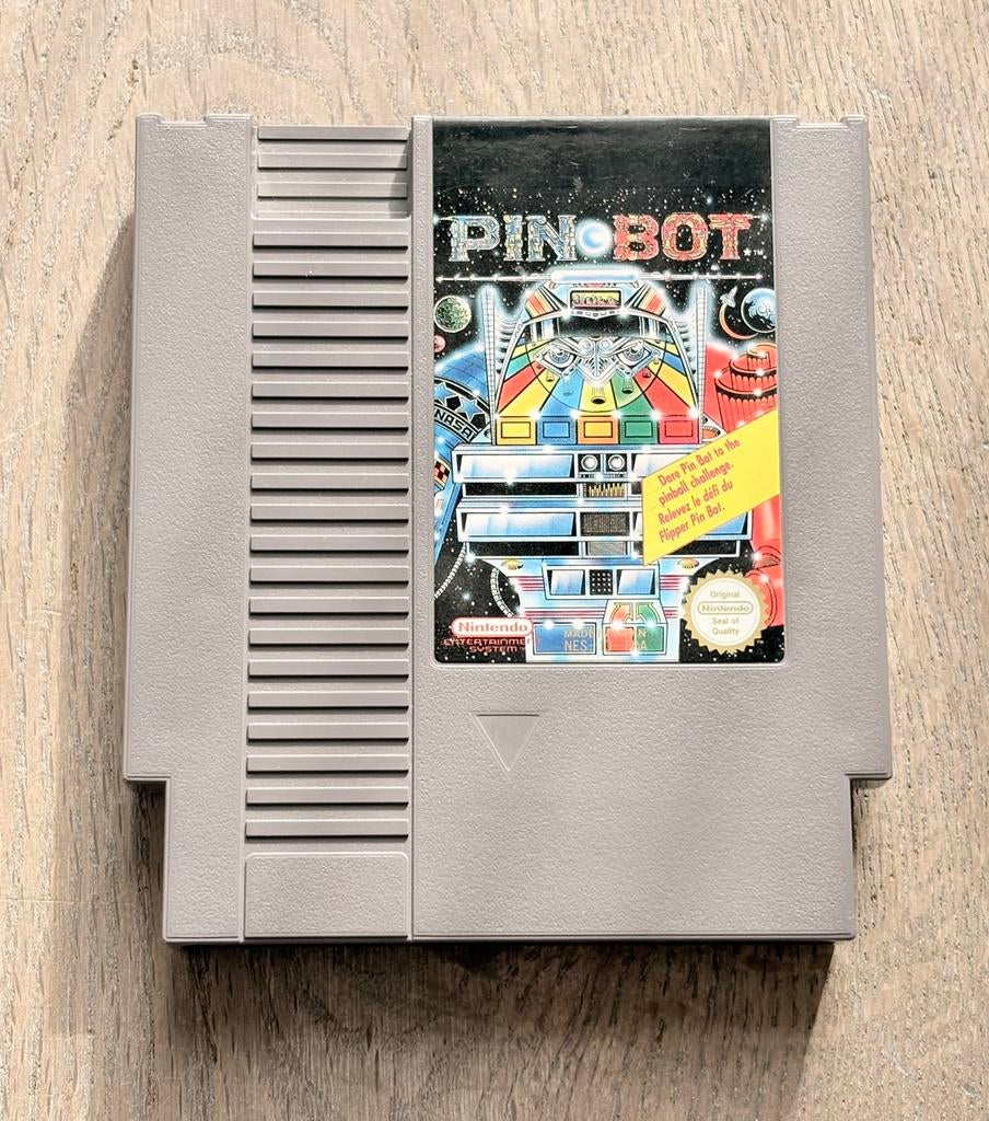 Nintendo NES Pin-Bot (PinBot), Avontuur en Actie, Gebruikt, 1 speler, Ophalen of Verzenden