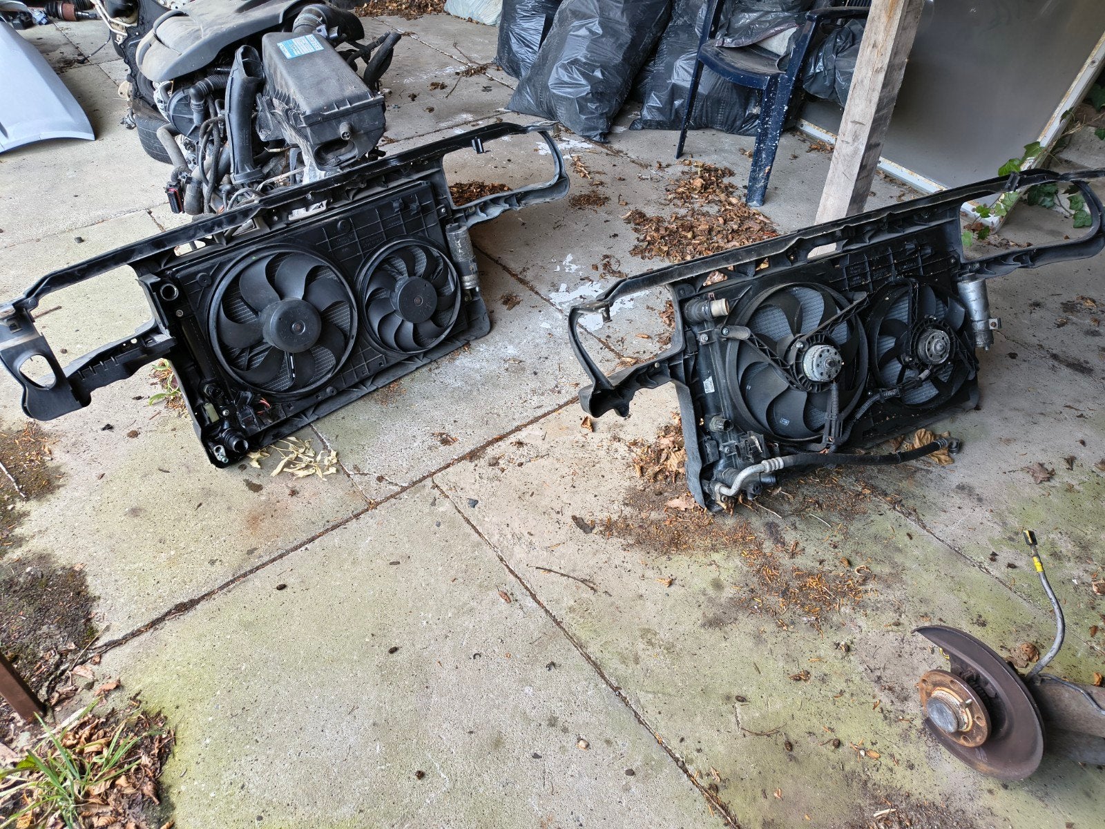 Compleet front met koelers Volkswagen Golf 4 1.8t en 2.3 v5, Ophalen, Gebruikt, Seat