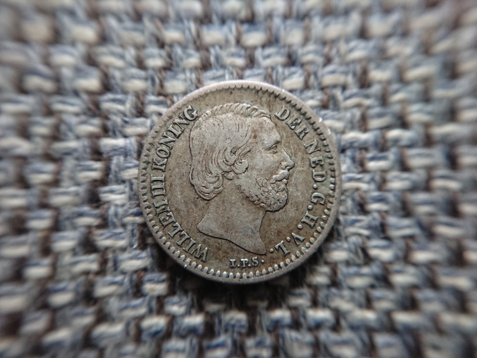 10 cent dubbeltje 1881 Willem III mooie kwaliteit, Ophalen of Verzenden, Koning Willem III, 10 cent