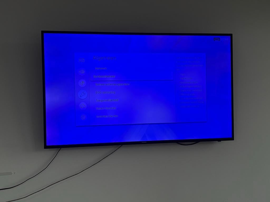 Samsung 4K UHD Smart TV - Goede staat,geen Disney+, Ophalen, Gebruikt, Samsung, 4k (UHD)