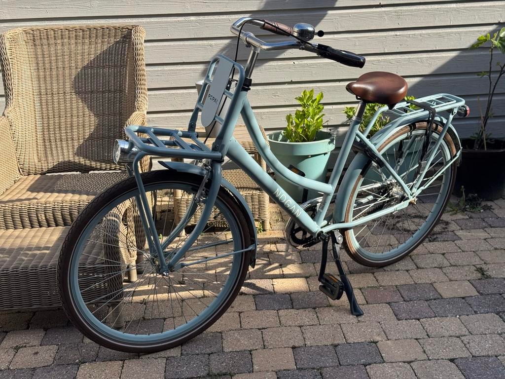 Nogan kinderfiets met terugtraprem, tot 152 cm, Ophalen, Zo goed als nieuw, Terugtraprem, 20 inch of meer