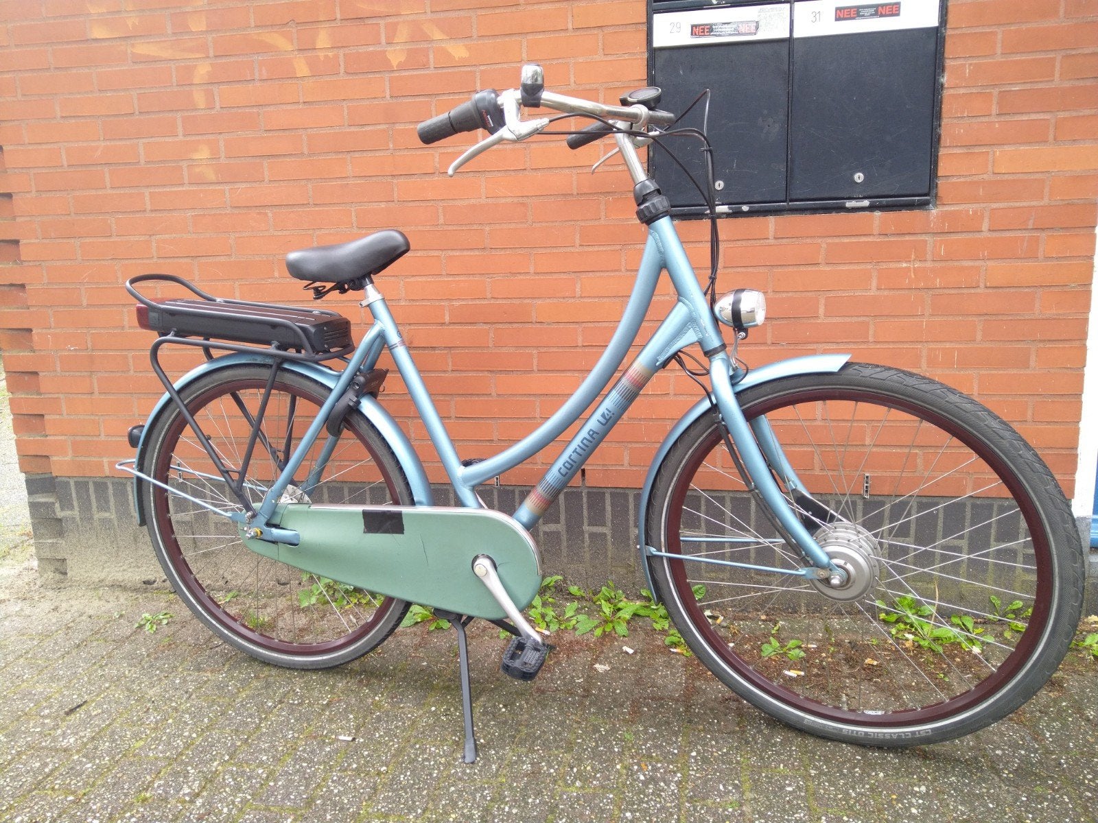 Nette Cortina U4 Ecomo elektrische Damesfiets 28 Inch 7V!!, Auto diversen, Fietsendragers, Zo goed als nieuw, Ophalen of Verzenden