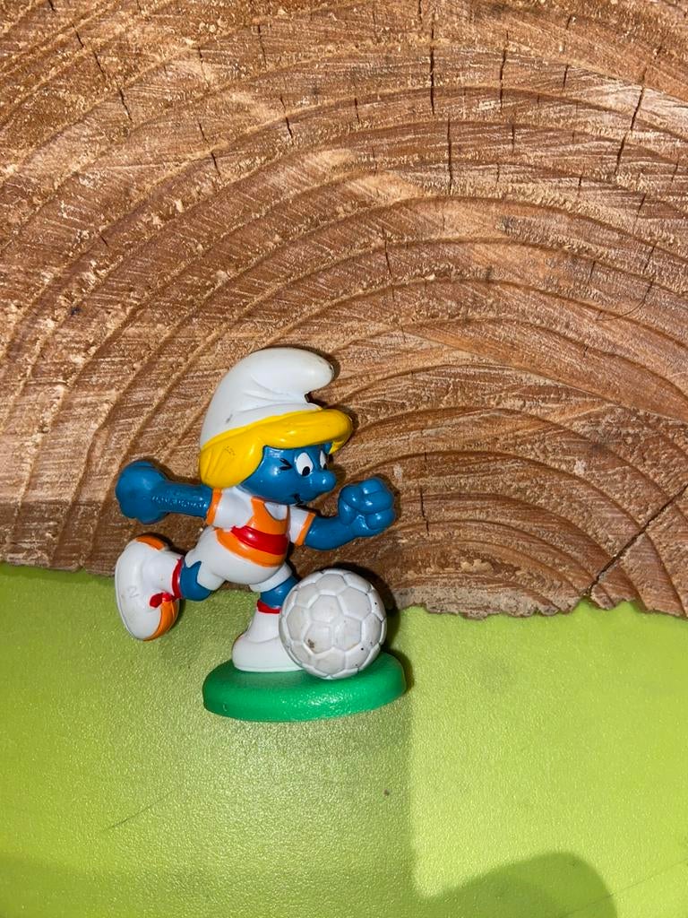 Smurfen smurf silan promo smurf, Verzamelen, Smurfen, Ophalen of Verzenden, Zo goed als nieuw, Verschillende Smurfen