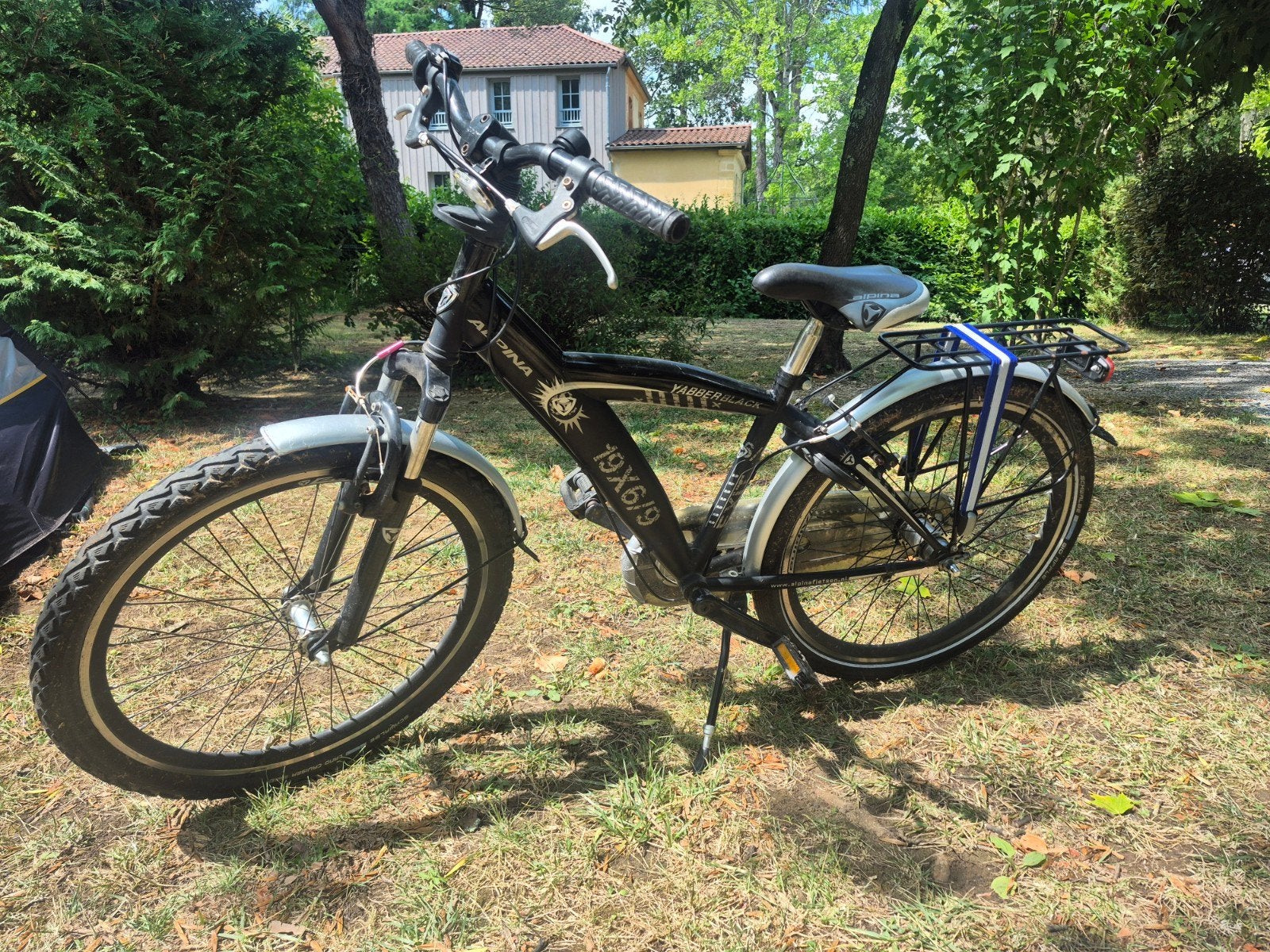 Alpina jongensfiets 24 inch gebruikt, Fietsen en Brommers, Ophalen, Gebruikt, 24 inch