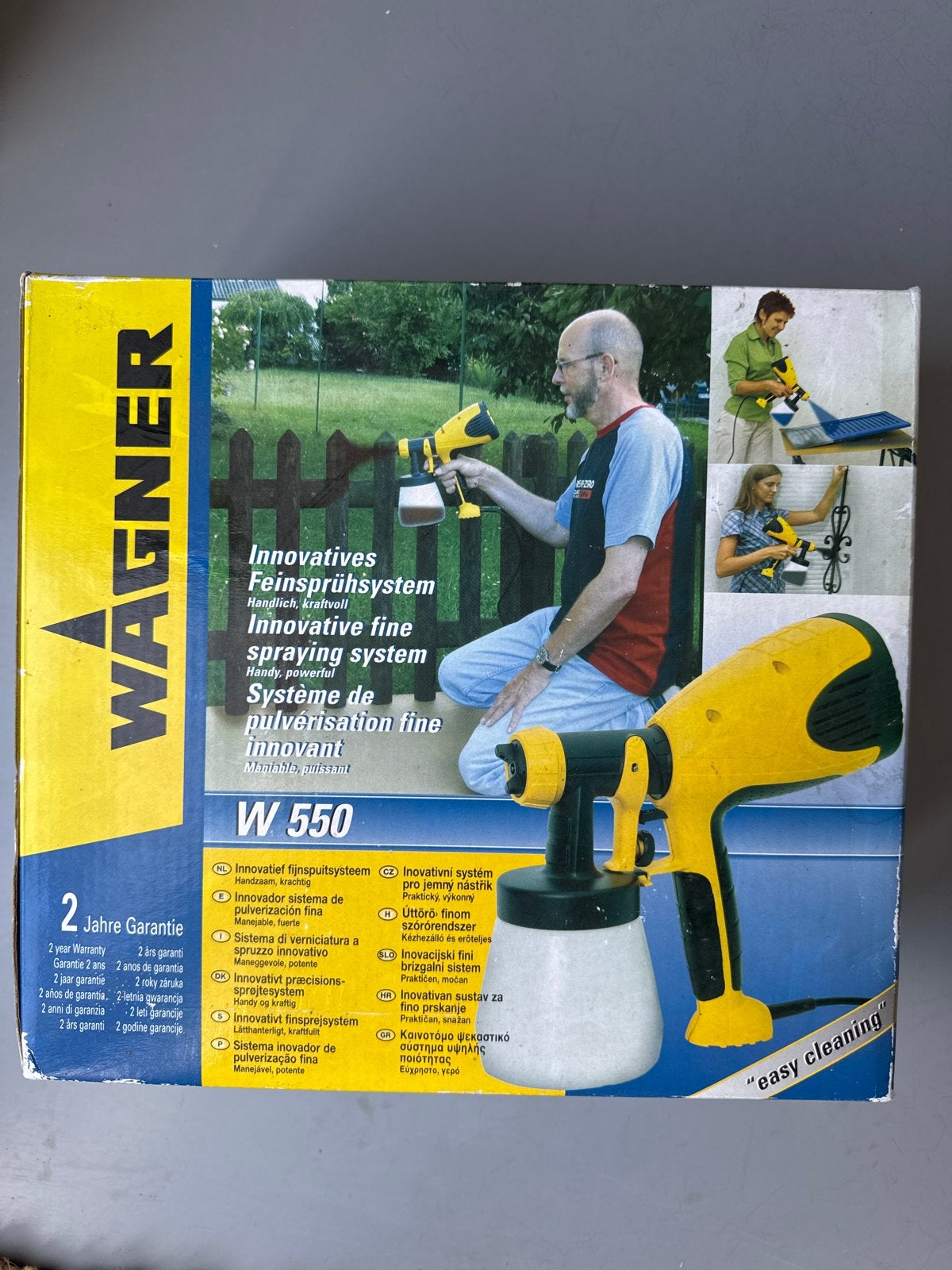 Wagner W 550 Innovatief Fijnspuitsysteem - Verfspuit, Ophalen of Verzenden, Nieuw, Verfspuit of Verfpomp