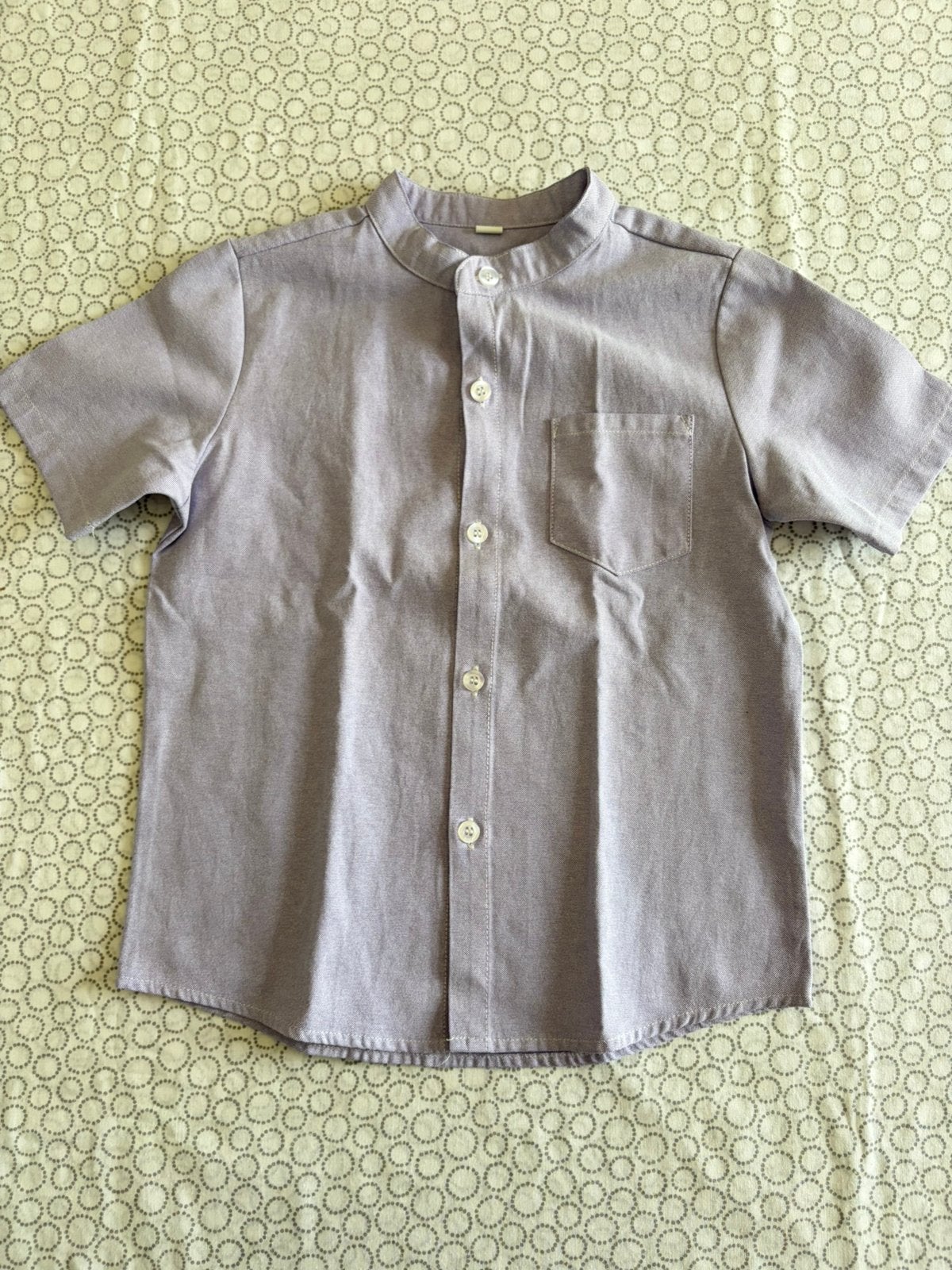 Net overhemd 116/122, Ophalen of Verzenden, Zo goed als nieuw, Jongen, Overhemd of Blouse
