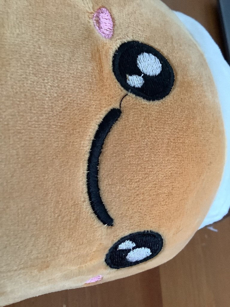 Boba tea knuffel, 18 cm, Ophalen of Verzenden, Zo goed als nieuw, Overige typen