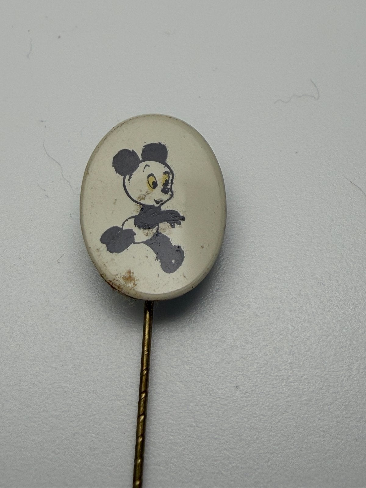Origineel oud Panda speldje Marten Toonder zeldzaam, Ophalen, Zo goed als nieuw, Overige onderwerpen