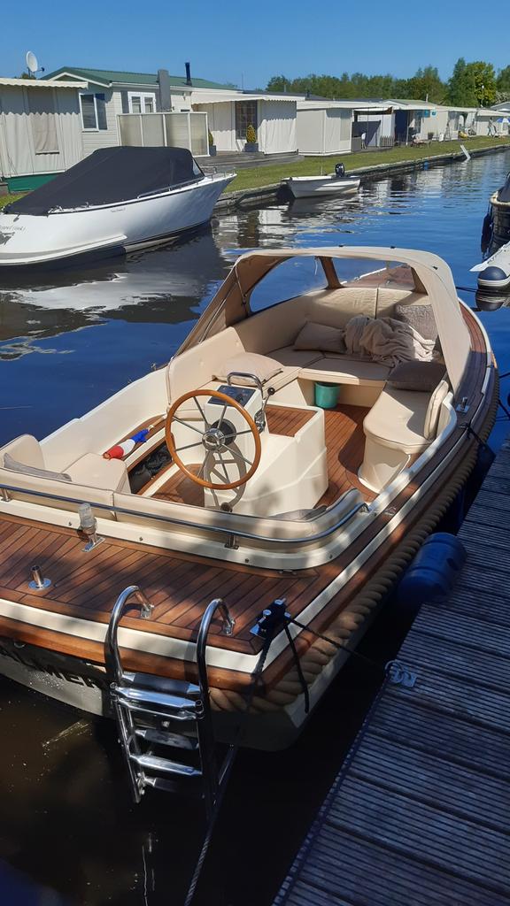 Mooie interboat 17 met 16 pk vetus 2 cilinder diesel, Ophalen, Info@vlechtersbedrijfalmere.nl, Binnenboordmotor, Interboat