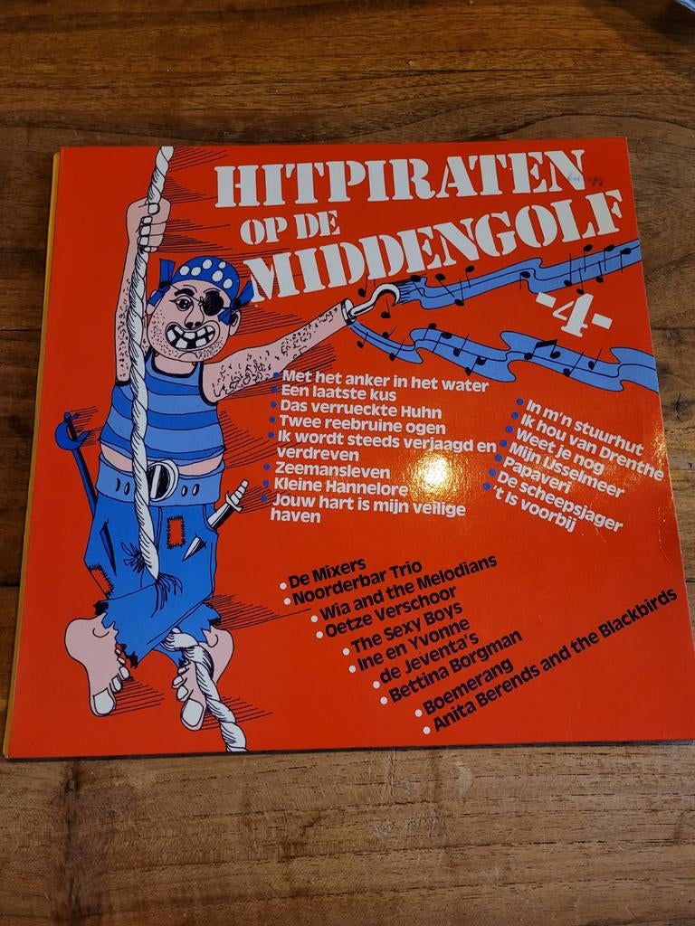 Hitpiraten op de middengolf 4, Ophalen of Verzenden, Zo goed als nieuw, Overige formaten, Levenslied of Smartlap