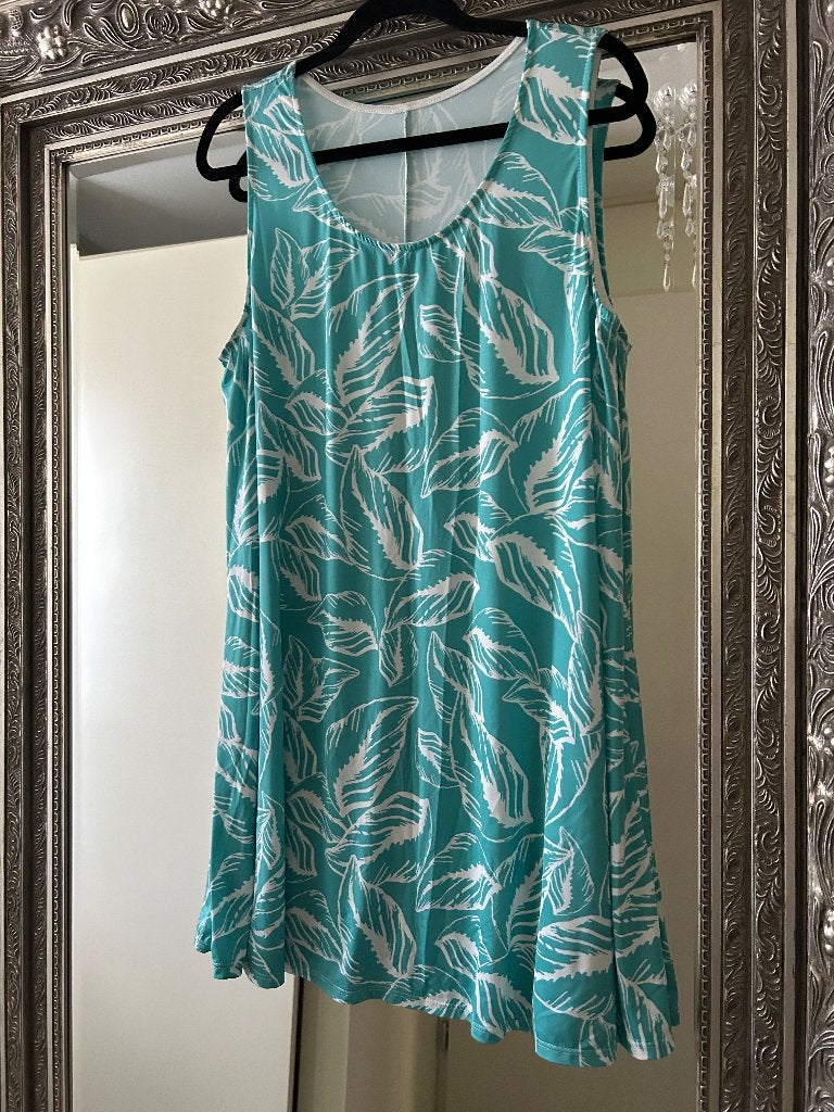 Jurk maat 48 - 50 zomerjurk maat XXL, Kleding | Dames, Maat 46/48 (XL) of groter, Ophalen of Verzenden, Zo goed als nieuw, Knielengte