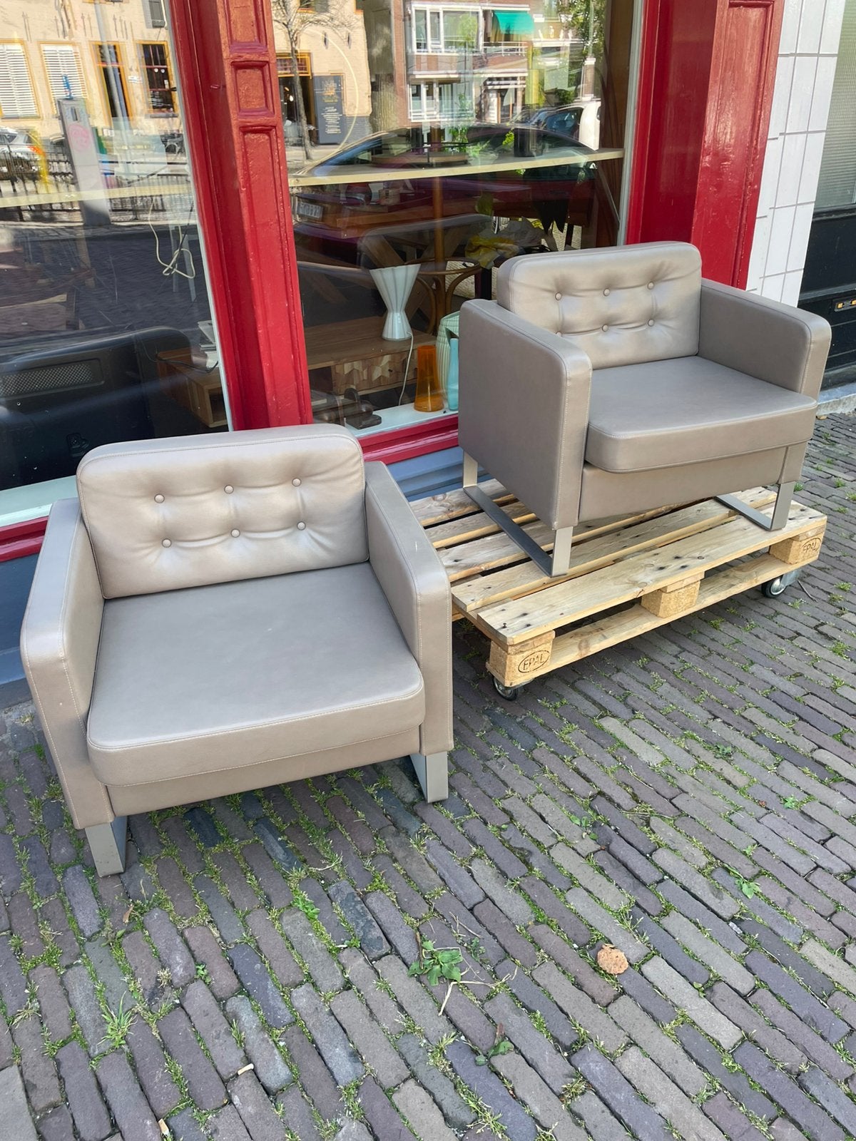 Fauteuil, Ophalen, Zo goed als nieuw, Kunststof