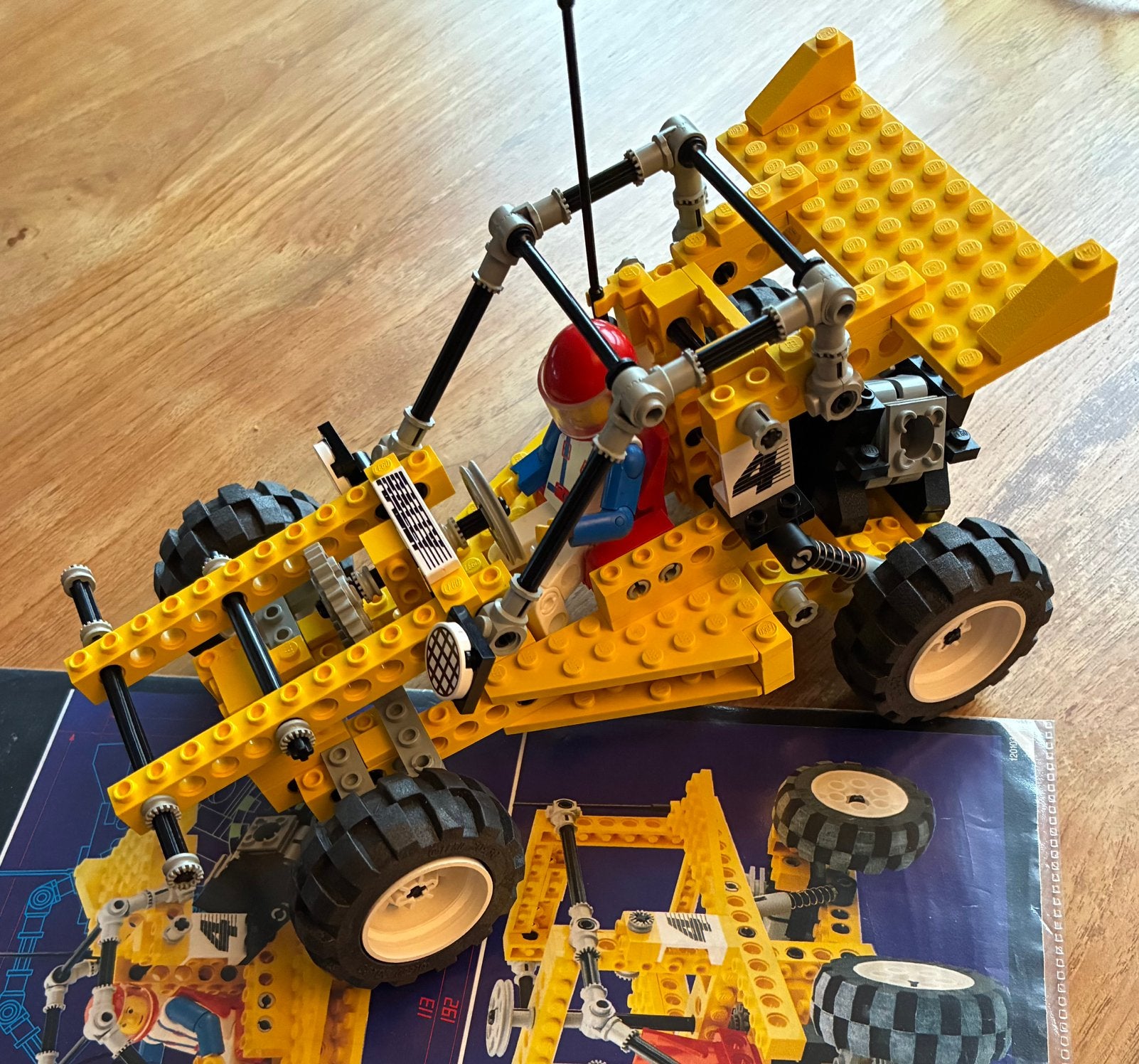 Lego technic 8840 rally raceauto, Ophalen of Verzenden, Zo goed als nieuw