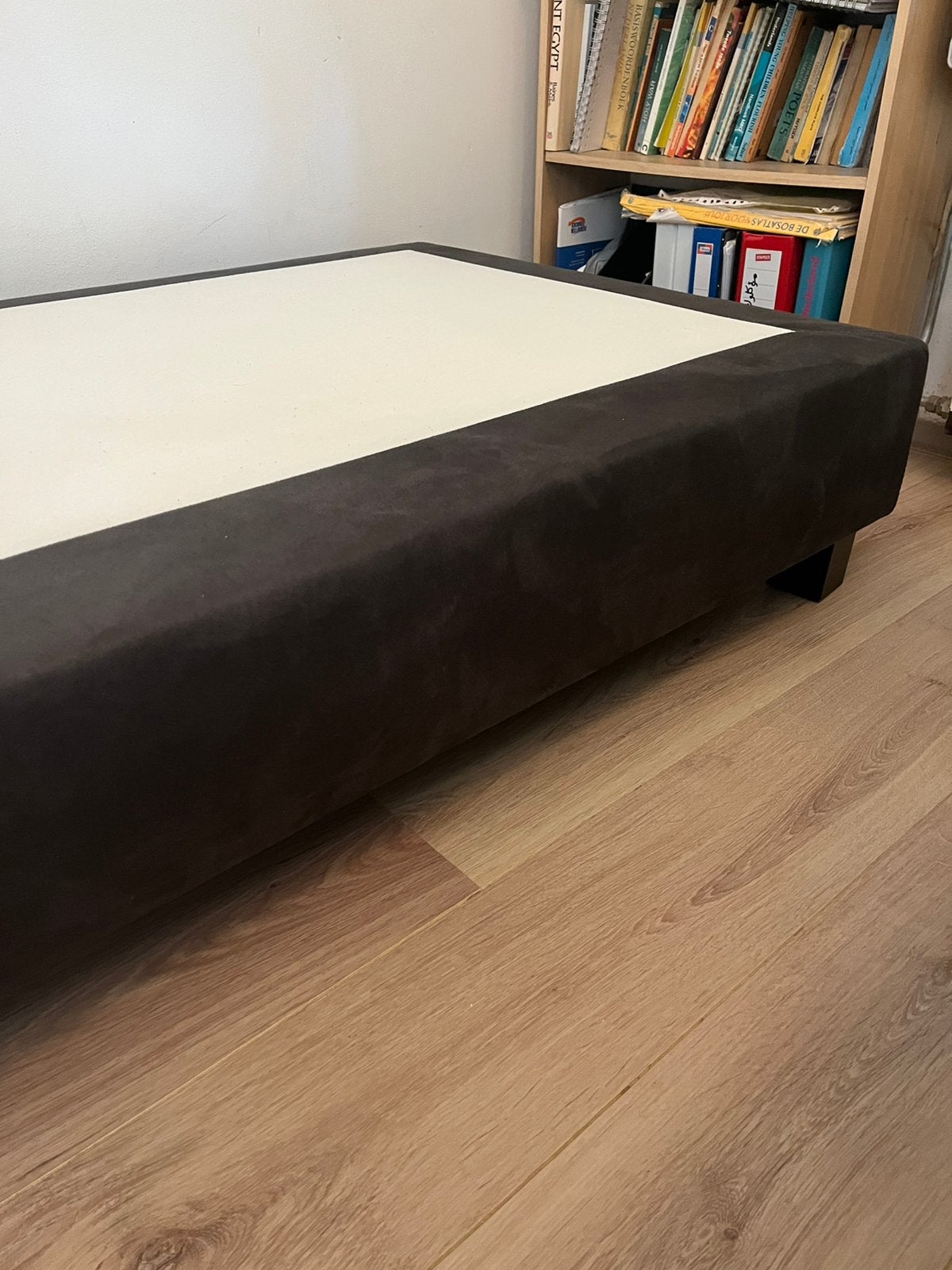 Swiss Sense eenpersoons boxspring 90 x 200, Huis en Inrichting, Slaapkamer | Boxsprings, Ophalen, 90 cm, Eenpersoons, Zwart
