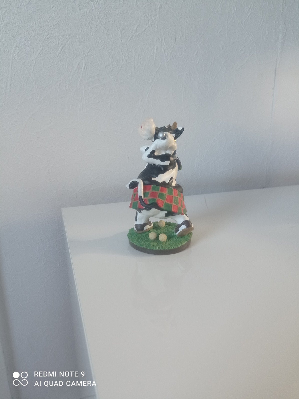 Golfer Koe Golfdame Golf Koe kunststof
Hoogte 15 cm, Ophalen of Verzenden, Zo goed als nieuw