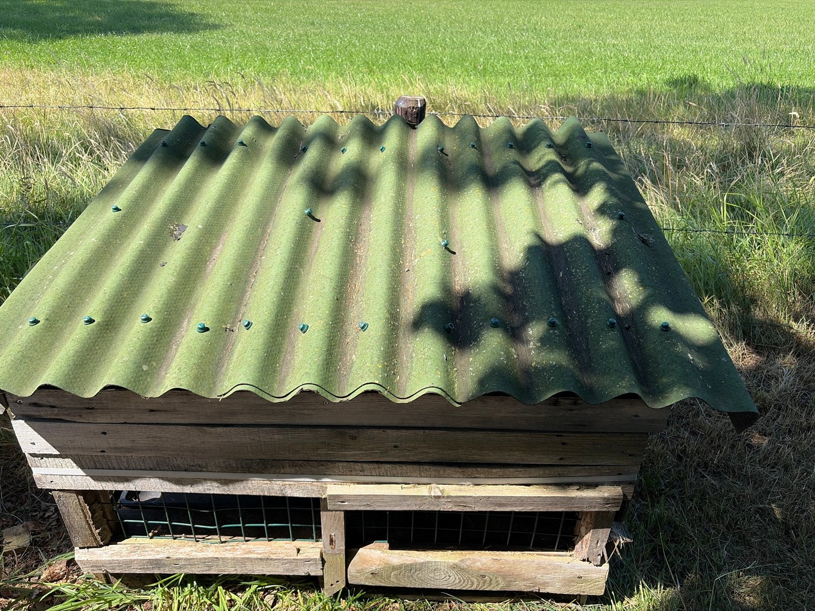 Konijnen hok, Dieren en Toebehoren, Ophalen, Gebruikt, 90 cm of meer, Konijn