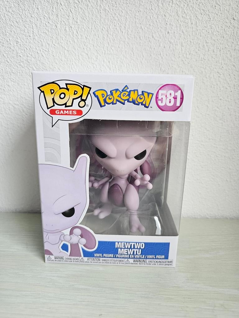 Mewtwo - Pokemon Funko - 581, 21 Holborn Viaduct, London, EC1A 2DY, SupportEMEA@Funko.com, Funko, Nieuw