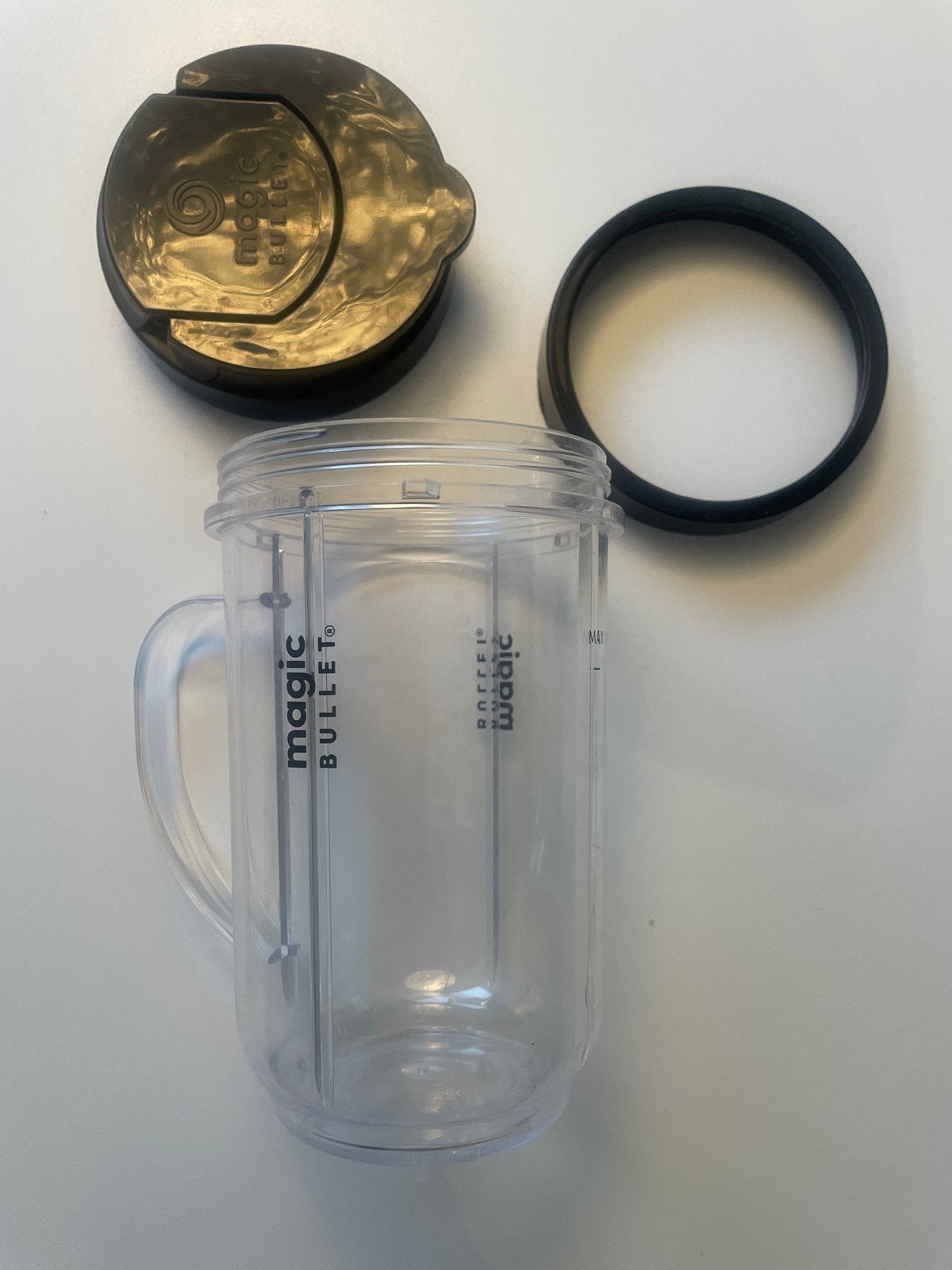 Magic Bullet Blender Beker met Deksel - Zo goed als nieuw, Witgoed en Apparatuur, Blenders, Zo goed als nieuw, Blender-accessoire