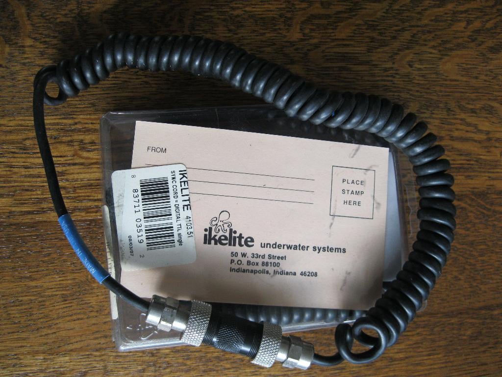 Ikelite onderwater fotografie digital TTL single, Ophalen, Gebruikt, Meer dan 40 meter, Onderwaterhuis