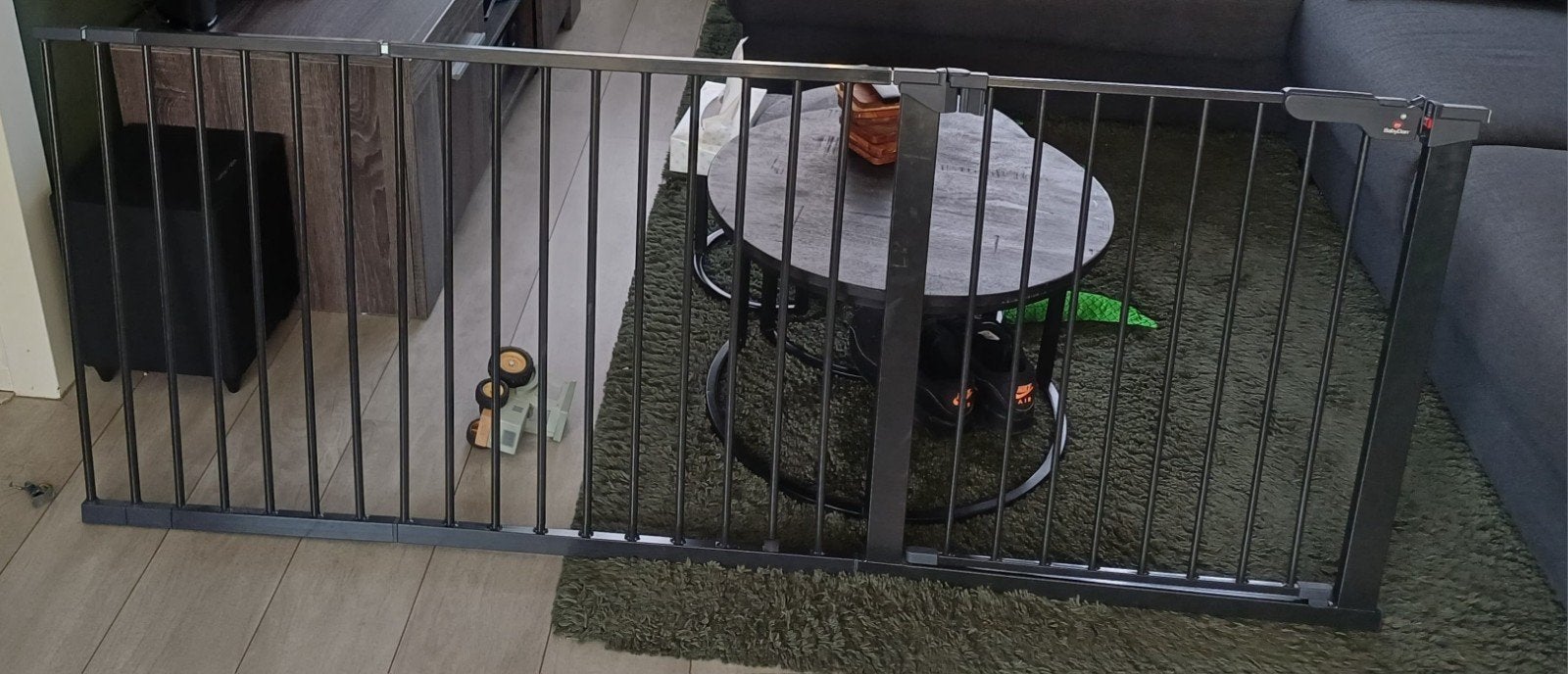 BabyDan Premier Traphekje All-In-One, Ophalen, Metaal of IJzer, Minder dan 100 cm, Klemhekje