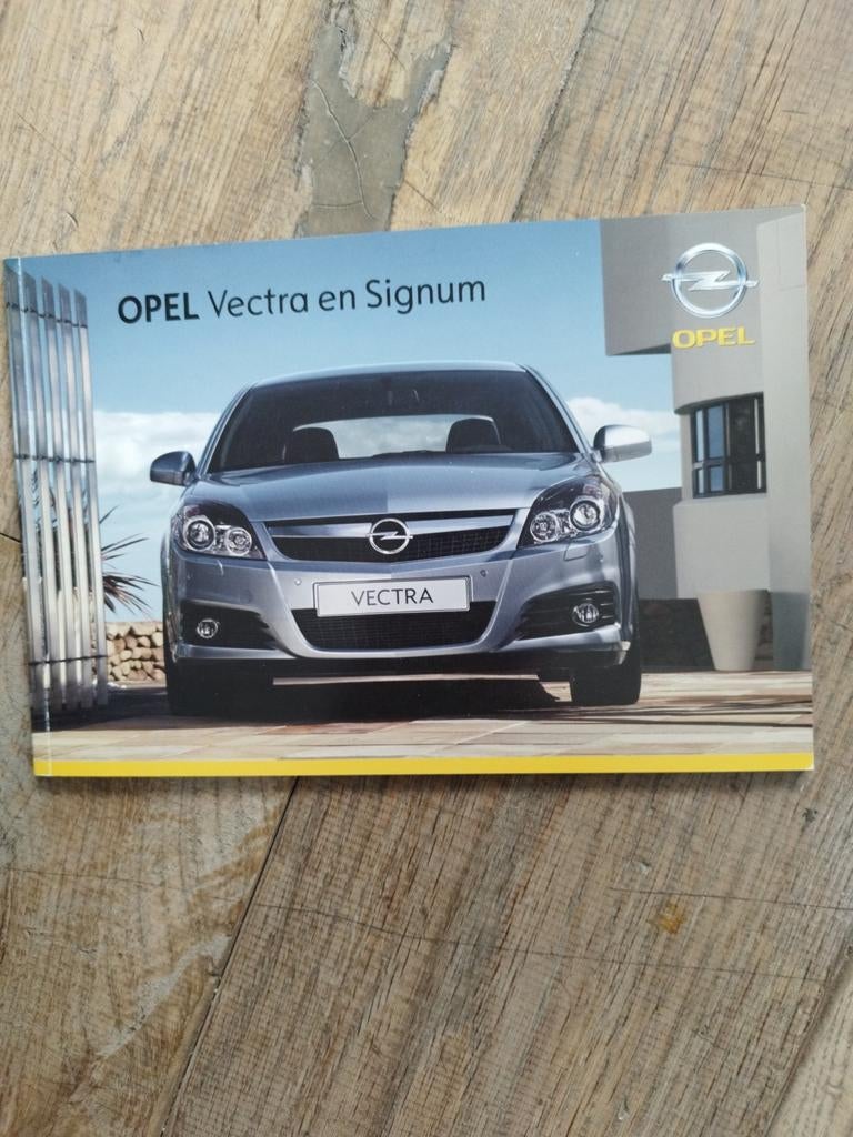 Opel Vectra en Signum brochure 2007 - Nederlands, Opel, Zo goed als nieuw, Opel, Ophalen of Verzenden
