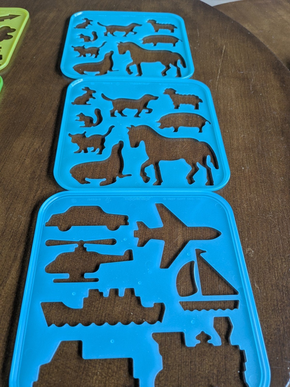 sjablonen Tupperware, Ophalen of Verzenden
