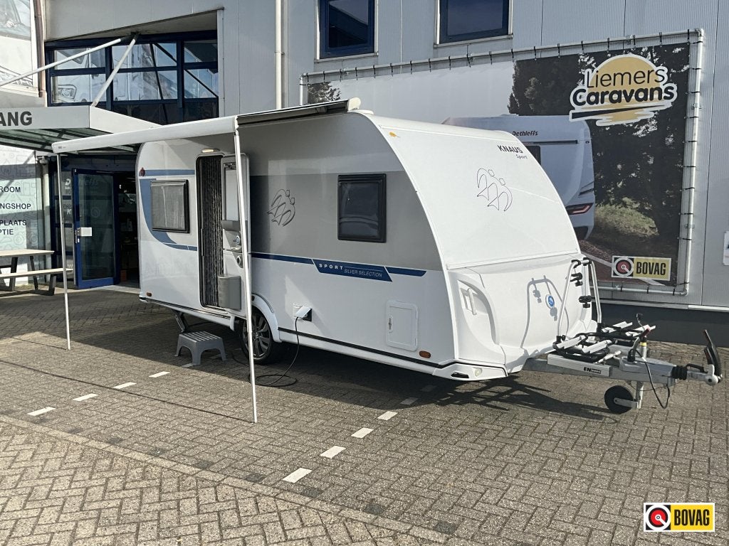 Knaus Sport Silver Selection 450 FU VOORTENT-LUIFEL-NETJES, Rondzit, Fietsenrek, Bedrijf, Overige typen