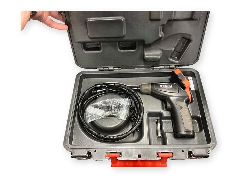 Ridgid micro CA-25 inspectiecamera, Ophalen of Verzenden, Gebruikt, Druk