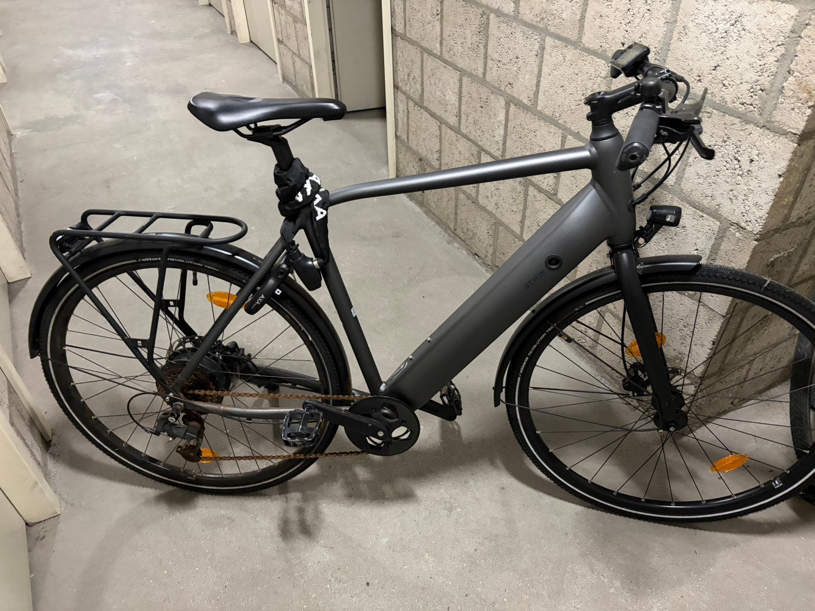 BTWIN electrische fiets, Ophalen, Zo goed als nieuw, Minder dan 10 versnellingen, Overige merken