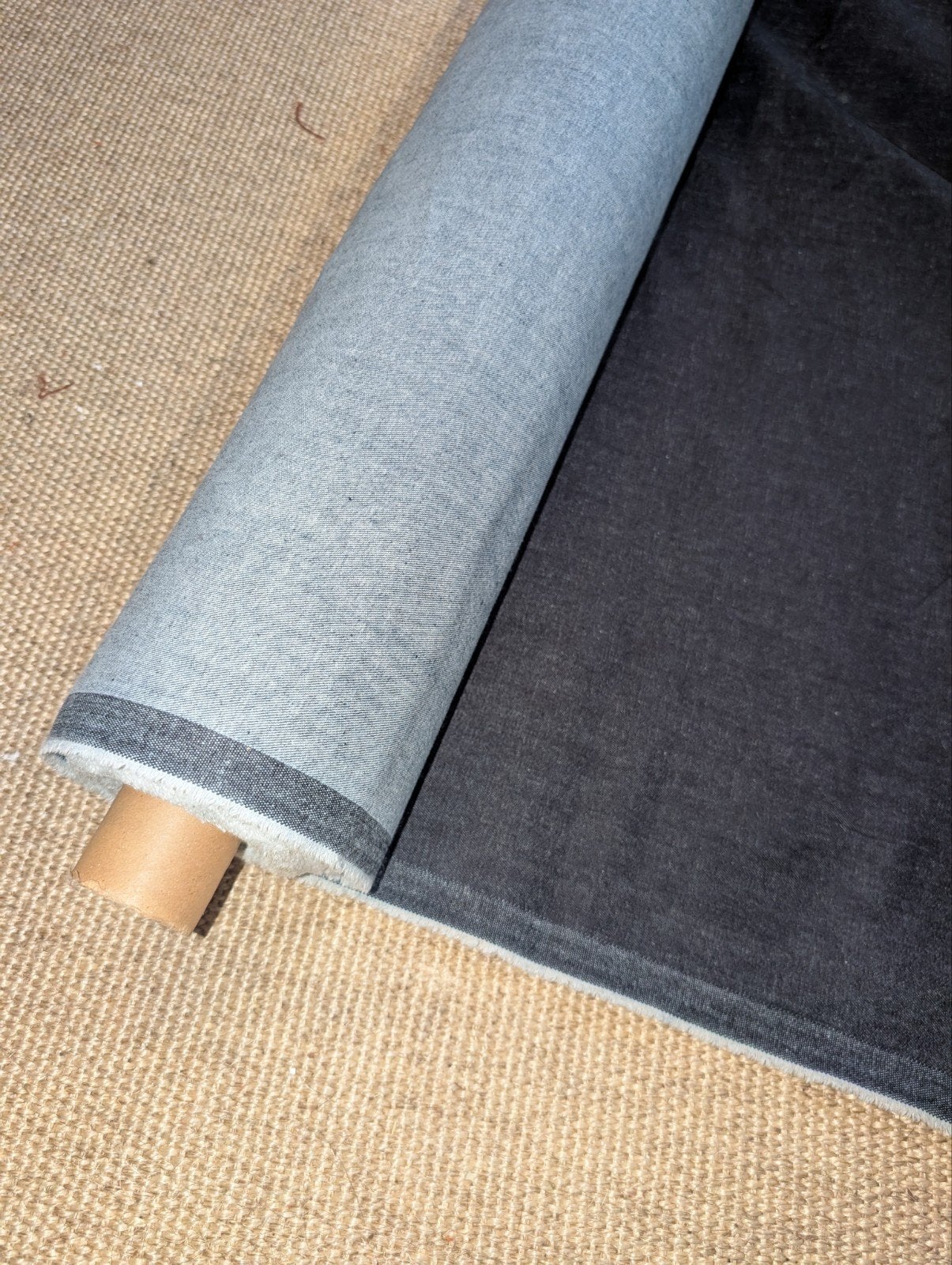 Denim deadstock C: medium weight denim with recycled cotton, Blauw, 120 cm of meer, 200 cm of meer, Ophalen of Verzenden