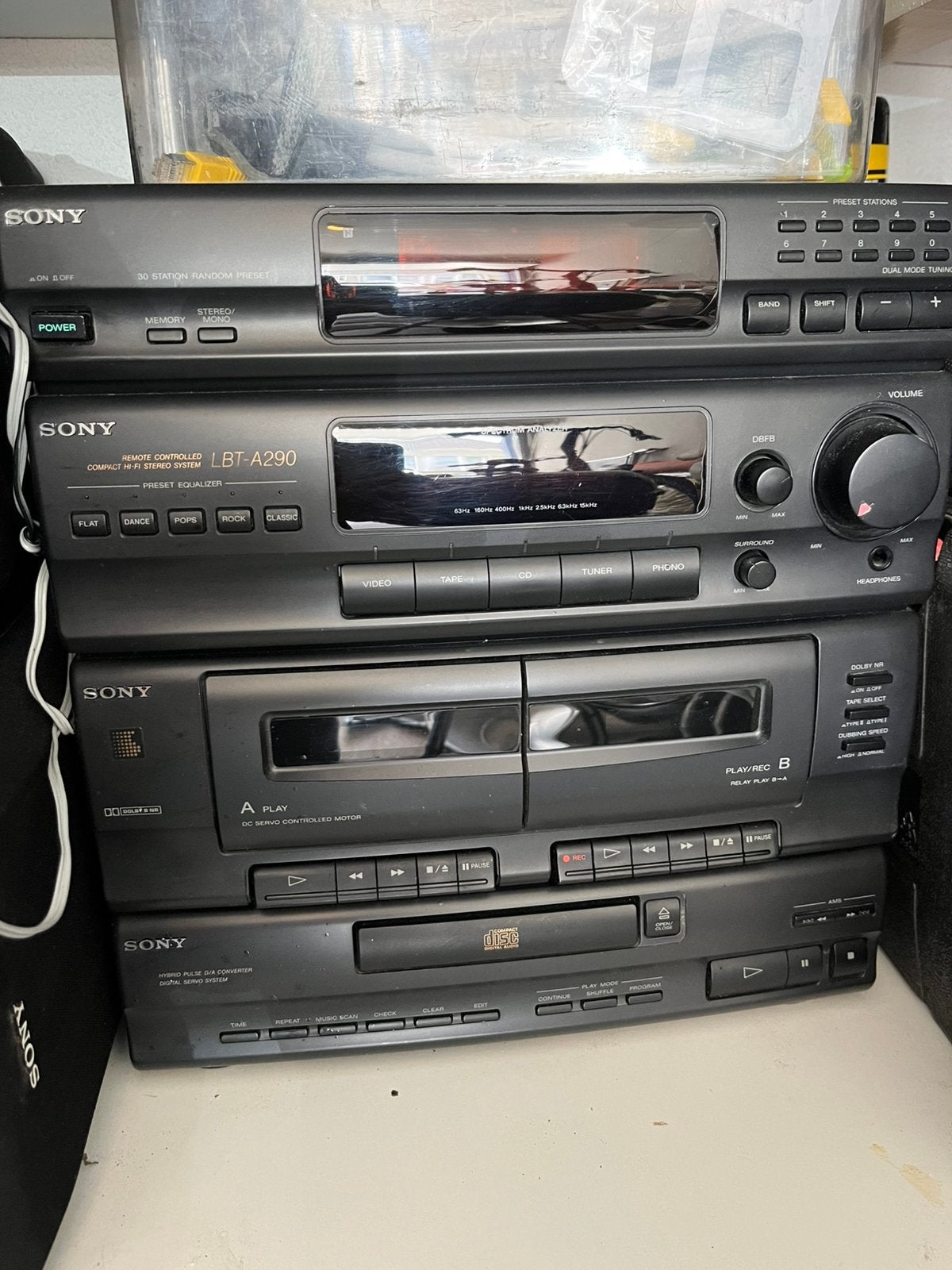 Sony stereotoren, Ophalen, Gebruikt, Sony