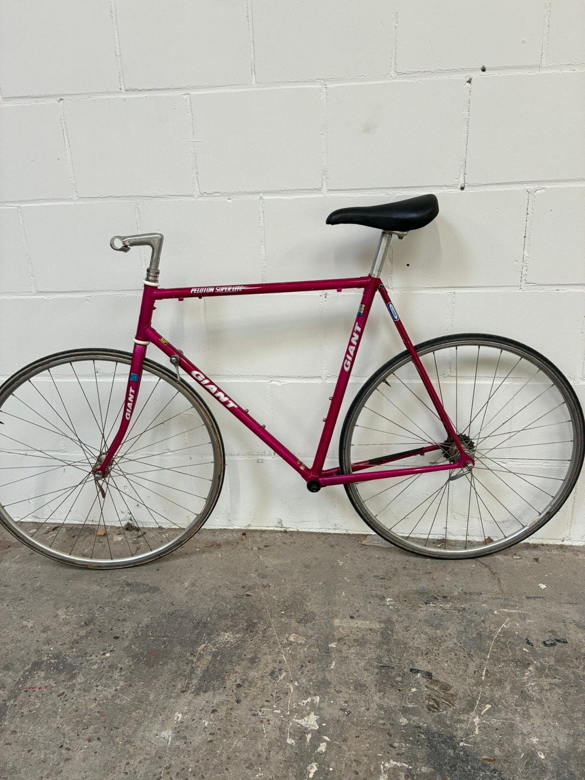 Giant peleton superlite race fiets frame set, Ophalen, Aluminium, Giant, Zo goed als nieuw