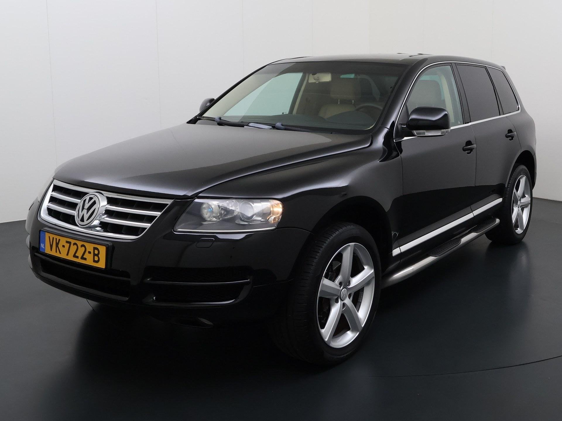 Volkswagen Touareg 3.0 TDI Highline VAN, Auto's, Volkswagen, Gebruikt, Beige, Zwart, Bedrijf