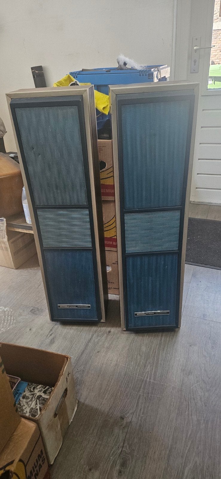Seeburg UCS1 buiten speakers werkend 1970, Ophalen, Gebruikt, 1970 tot heden, Seeburg