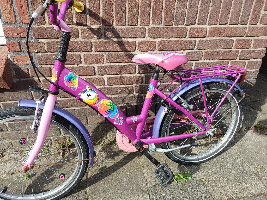 Fiets voor kleuter, Fietsen en Brommers, Ophalen, Gebruikt, Terugtraprem, Minder dan 16 inch