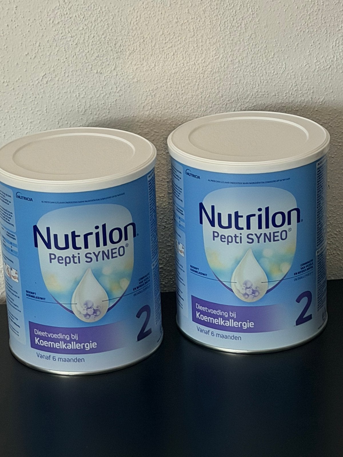Nutrilon Pepti SYNEO 2 – 2 blikken, Ophalen of Verzenden, Nieuw, Overige typen