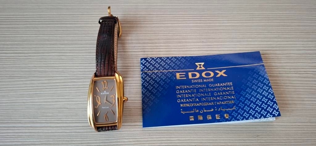 EDOX dameshorloge, Ophalen, Staal, Overige merken, 1960 of later