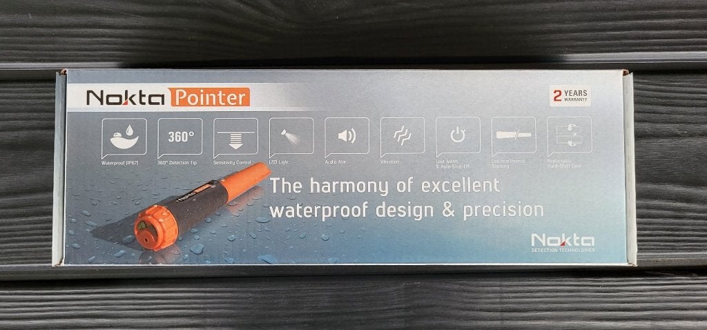 Nieuw! Nokta Pointer - Metaaldetector - Waterdicht IP67, Ophalen of Verzenden, Nieuw, Overige merken, Instelbare gevoeligheid