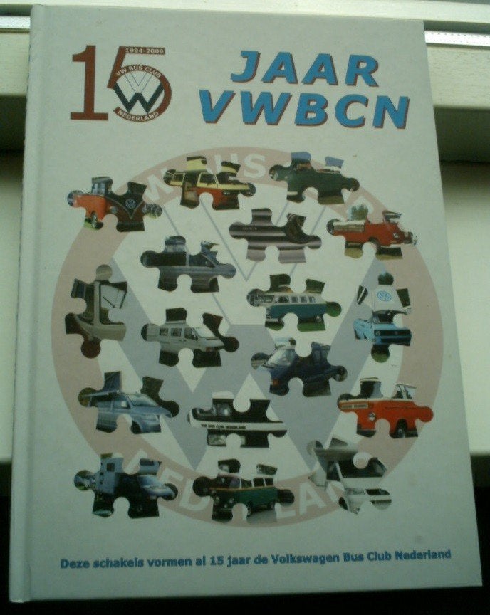 15 jaar VWBCN: Volkswagen Bus Club Nederland(Boer,Mackay)., Boeken, Ophalen of Verzenden, Zo goed als nieuw, Volkswagen