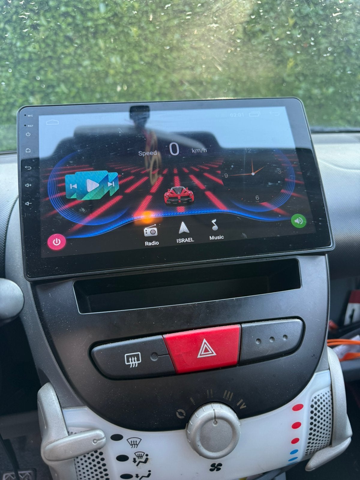 Citroen C1 scherm, Ophalen, Zo goed als nieuw