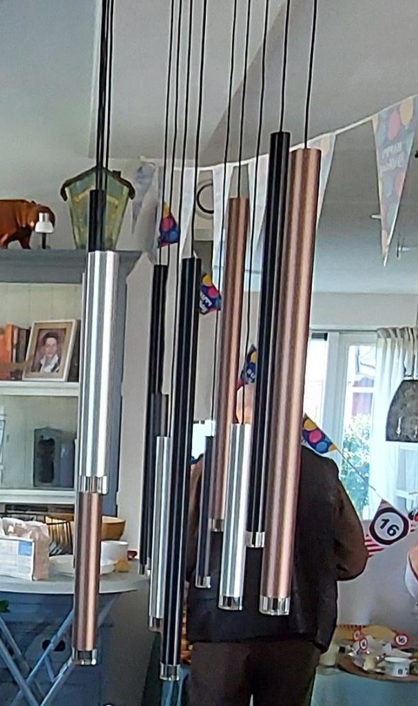 Tafellamp LED dimbaar, Ophalen, Zo goed als nieuw, Metaal, 75 cm of meer