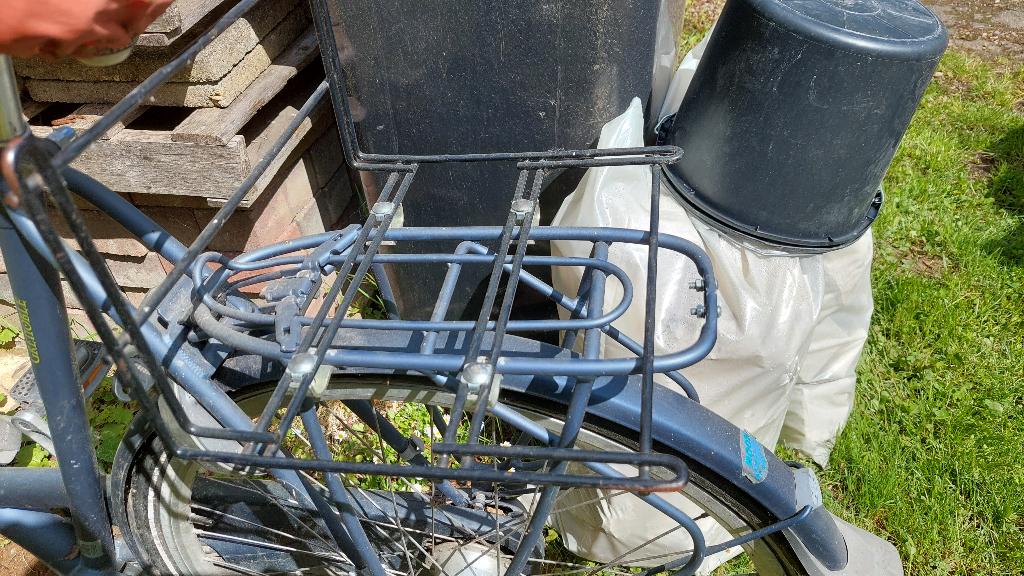 Bagagedrager verbreder voor schooltas, Ophalen, Gebruikt