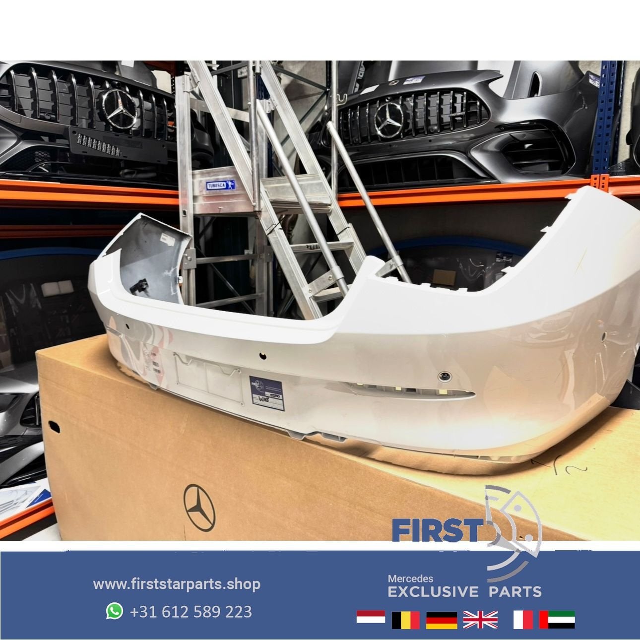 W118 BUMPER A1188851203 Achterbumper Mercedes CLA Klasse 201, Gebruikt, -, Ophalen of Verzenden, Achter